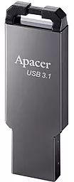 Флешка Apacer AH360 32GB USB3.1 (AP32GAH360A-1) Silver - миниатюра 2