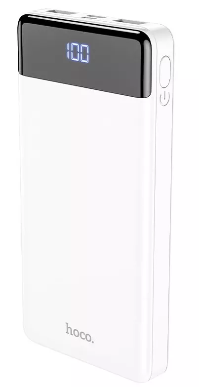 Повербанк Hoco J84 Cool plug 10000mAh White - фото 1
