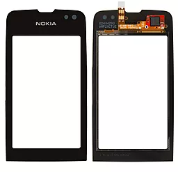 Сенсор (тачскрин) Nokia Asha 311 (original) Black - фото Сенсор (тачскрин) Nokia Asha 311 (original) Black