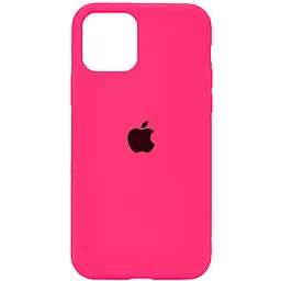 Чохол Apple Silicone Case Full iPhone 11 Pro Max Hot Pink