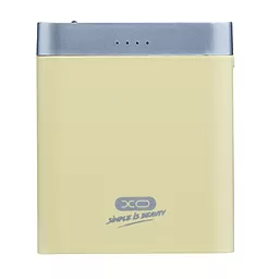 Повербанк XO PB39A 10000 mAh Yellow - фото Повербанк XO PB39A 10000 mAh Yellow