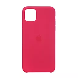 {"ru": "Чехол", "uk": "Чохол"} Silicone Case для Apple iPhone 11 Pro Max Red Raspberry