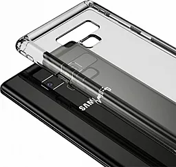Чохол Baseus Airbag Case Samsung N960 Galaxy Note 9 Transparent Black (ARSANOTE9-SF01) - мініатюра 5