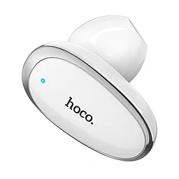 Блютуз гарнітура Hoco E46 Voice White - фото Блютуз гарнітура Hoco E46 Voice White