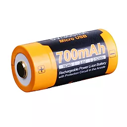 Аккумулятор Fenix 16340 700mAh UP Li-ion micro usb 1шт - фото Аккумулятор Fenix 16340 700mAh UP Li-ion micro usb 1шт