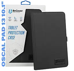 Чехол для планшета BeCover Slimbook для Oscal Pad 13 10.1" Black (712830) - фото Чехол для планшета BeCover Slimbook для Oscal Pad 13 10.1" Black (712830)