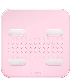Ваги підлогові електронні Yunmai S Smart Scale Pink (M1805CH-PNK)