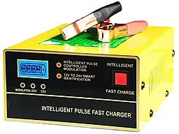 Зарядний пристрій ProFix CDQ-628 10 А для акумуляторів 12 В / 24 В крокодили