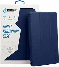 Чехол для планшета BeCover Smart Case Samsung Galaxy Tab S7 SM-T875 Deep Blue (705221) - фото Чехол для планшета BeCover Smart Case Samsung Galaxy Tab S7 SM-T875 Deep Blue (705221)
