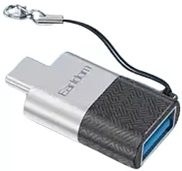 OTG-перехідник Earldom ET-OT72 M-F USB Type-C - USB-A 3.0 Black - мініатюра 4