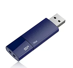 Флешка Silicon Power Ultima U05 16 Gb (SP016GBUF2U05V1D) Deep Blue - фото Флешка Silicon Power Ultima U05 16 Gb (SP016GBUF2U05V1D) Deep Blue