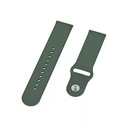 Сменный ремешок для умных часов Honor MagicWatch 2/Huawei Watch 3 Pro Classic 46mm (707063) Pine Green - миниатюра 3