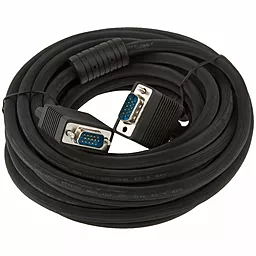 Видеокабель VGA-7.0BK 7m черный (LP3689) Logicpower - фото Видеокабель VGA-7.0BK 7m черный (LP3689) Logicpower