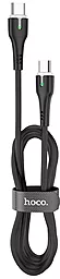 Кабель Hoco X45 Surplus USB Type-C - Type-C 60w 3a 1м PD cable Black - фото Кабель Hoco X45 Surplus USB Type-C - Type-C 60w 3a 1м PD cable Black