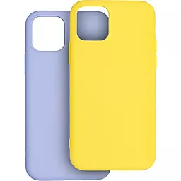 Чехол Krazi Lot Full Soft Case для iPhone 11 Pro Max Violet/Yellow