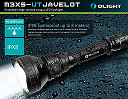 Ліхтарик Olight M3XS-UT Javelot - мініатюра 13