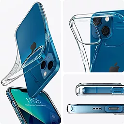 Чехол Spigen Liquid Crystal Apple iPhone 13 Mini Crystal Clear (ACS03311) - миниатюра 2