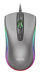 Компьютерная мышка Havit HV-MS72 1200dpi (25753) Grey - фото Компьютерная мышка Havit HV-MS72 1200dpi (25753) Grey