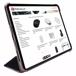 Чехол для планшета Macally Protective Case and Stand для Apple iPad Air 10.9" 2020, 2022, iPad Pro 11" 2018, 2020, 2021, 2022  Black (BSTANDA4-B) - миниатюра 3