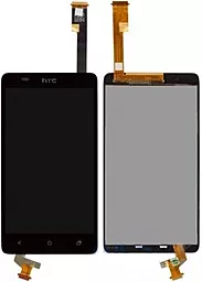 Дисплей HTC Desire 400, One SU (T528w) з тачскріном, Black - фото Дисплей HTC Desire 400, One SU (T528w) з тачскріном, Black