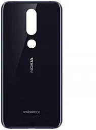 Задняя крышка корпуса Nokia 6.1 Plus / X6 2018 Original Black - фото Задняя крышка корпуса Nokia 6.1 Plus / X6 2018 Original Black