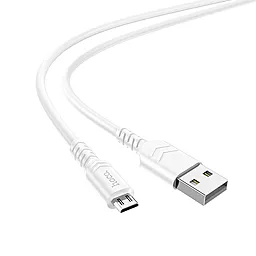 Кабель Hoco X62 Fortune USB-A - micro USB 12w 2.4a 1м cable White