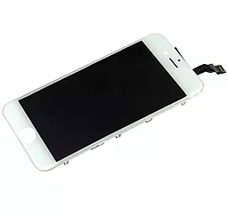 Дисплей Apple iPhone 6 з тачскріном і рамкою, оригінал, White - мініатюра 2