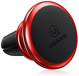 Держатель магнитный Usams ZJ047 Lead-Tu Air Vent Car Holder Red - фото Держатель магнитный Usams ZJ047 Lead-Tu Air Vent Car Holder Red