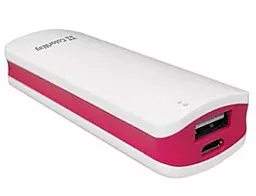 Повербанк ColorWay (CW-PB022LIB1RD)2200mAh White/Red - фото Повербанк ColorWay (CW-PB022LIB1RD)2200mAh White/Red