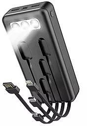 Повербанк Hoco J77 10000mAh Black - фото Повербанк Hoco J77 10000mAh Black