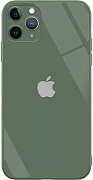 Чехол Epik GLOSSY Logo Full Camera Apple iPhone 12 Pro Green