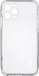 Чехол GETMAN Clear Apple iPhone 12 Pro Transparent
