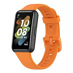 Змінний ремінець для розумного годинника BeCover Huawei Band 7/Honor Band 7 Orange (709470)
