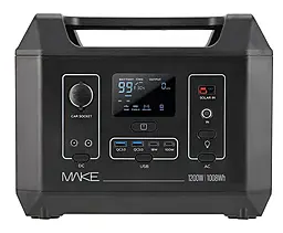 Зарядна станція MAKE MPS-12002 1200W 1008Wh - фото Зарядна станція MAKE MPS-12002 1200W 1008Wh