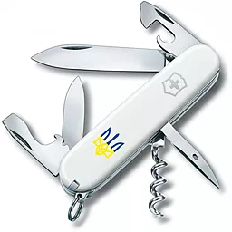 Мультитул Victorinox Spartan Ukraine (1.3603.7_T0017u) White Трезубец сине-желтый - фото Мультитул Victorinox Spartan Ukraine (1.3603.7_T0017u) White Трезубец сине-желтый