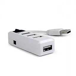 USB-A хаб Gembird UHB-U2P4-11 White 4хUSB2.0 - мініатюра 2