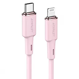 USB PD Кабель AceFast C2-01 30W 3A 1.2M USB Type-C - Lightning Cable Pink