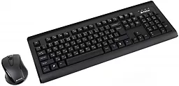 Комплект (клавіатура+мишка) A4Tech 6100F (GK-8A+G9-500F) Black