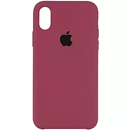 Чехол Silicone Case для Apple iPhone XR Rose Red