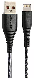 Кабель Jellico KDS-51 USB-A - Lightning 12w 5a 1м cable Grey - фото Кабель Jellico KDS-51 USB-A - Lightning 12w 5a 1м cable Grey