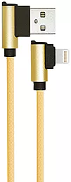 Кабель USB Jellico Lightning Cable WT-10 2A Gold