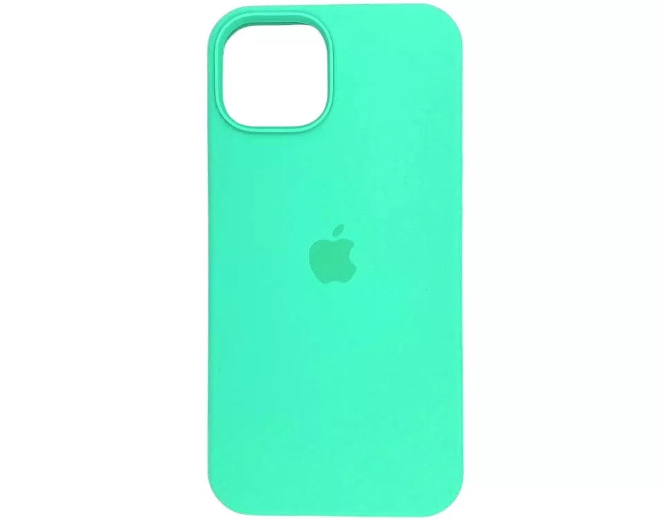 Чохол Silicone Case Full для Apple iPhone 14 Pro Max Spearmint - фото 1