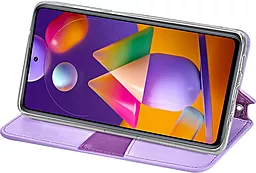 Чехол GETMAN Mandala Samsung M317 Galaxy M31s Purple - миниатюра 3