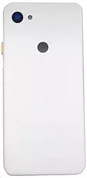 Задняя крышка корпуса Google Pixel 3a XL со стеклом камеры Clearly White - фото Задняя крышка корпуса Google Pixel 3a XL со стеклом камеры Clearly White