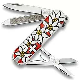 Мультитул Victorinox Classic (0.6203.840) Edelweiss - фото Мультитул Victorinox Classic (0.6203.840) Edelweiss