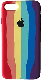 Чохол 1TOUCH Silicone Case Full для Apple iPhone 7, iPhone 8 Rainbow 2