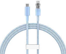 Кабель Baseus Explorer Series USB Type-C - Lightning 20w 3a 1м PD сable Blue (CATS010203)