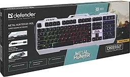 Клавиатура Defender Metal Hunter GK-140L RU RGB (45140) - миниатюра 3