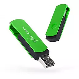 Флешка Exceleram 16GB P2 Series USB 2.0 (EXP2U2GRB16) Green - миниатюра 2