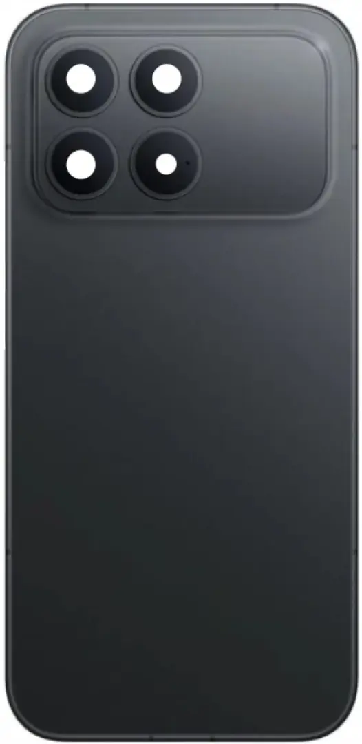 Задня кришка корпусу Xiaomi Poco F8 Pro зі склом камери Black - фото 1